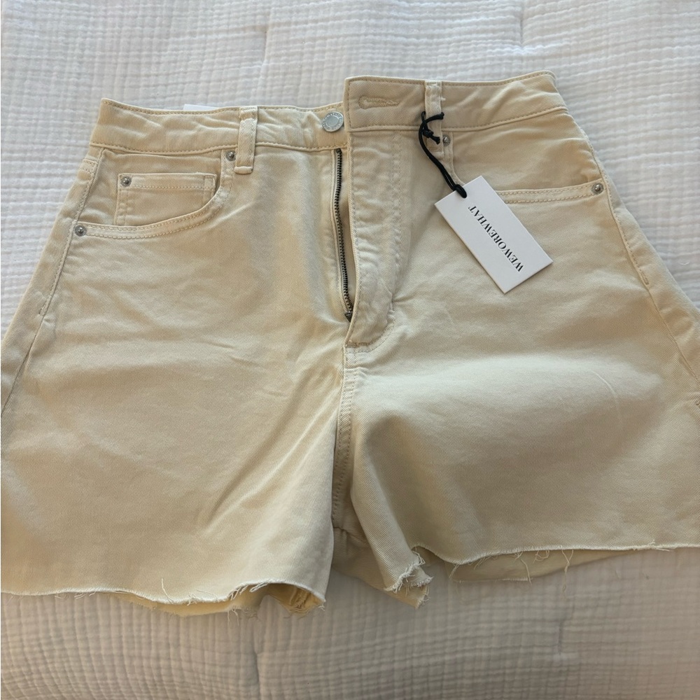 We Wore What High Rise Boyfriend Short